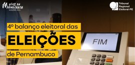 Balanço final mostra que apenas 1% das urnas foram substituídas, número abaixo do pleito de 2022