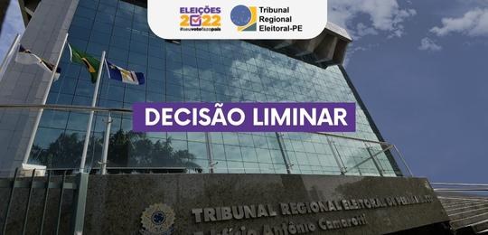 TRE-PE concede liminar por propaganda irregular em templo religioso